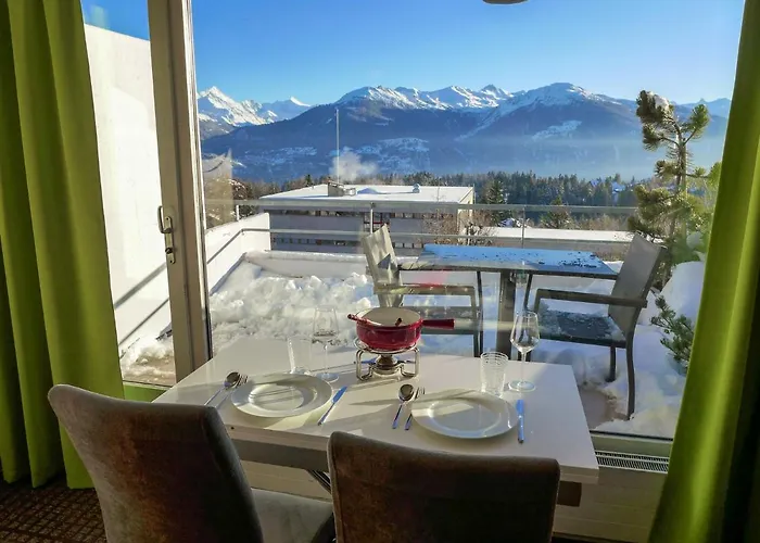 Lägenhet Apartment Jeanne D'Arc Apt- C-28 By Interhome Crans-Montana